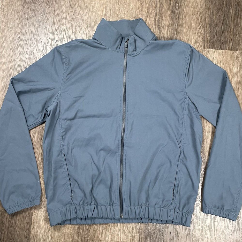 OLIVERS Gate Jacket Mens Size L‎ Blue Full Zip Touch of Modern EXCELLENT